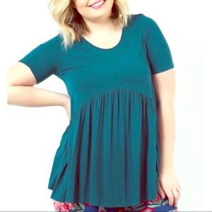 SOLD - NWT - Deep Teal- Muse Tunic - XXL